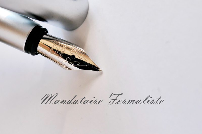 Mandataire Formaliste
