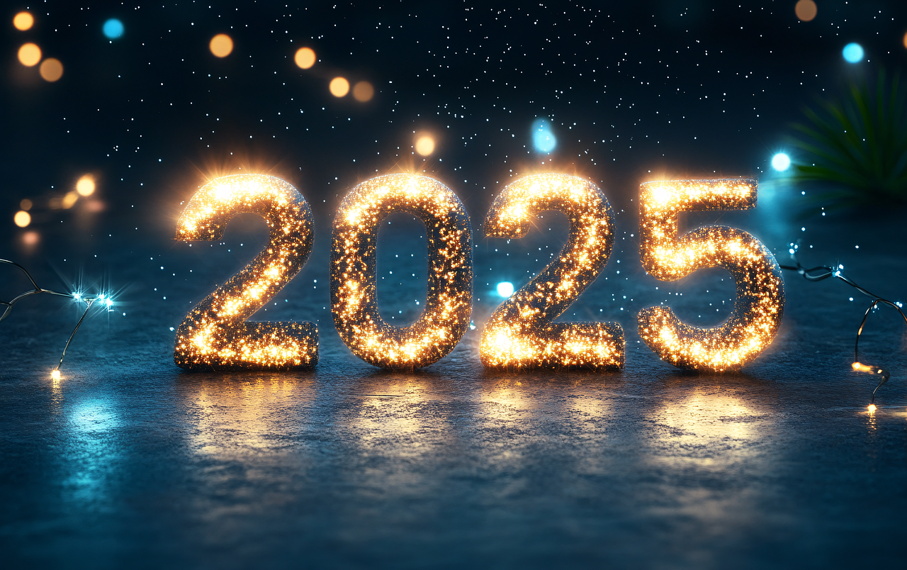 Legalis-Secrétariat vous souhaite une belle et heureuse année 2025 !